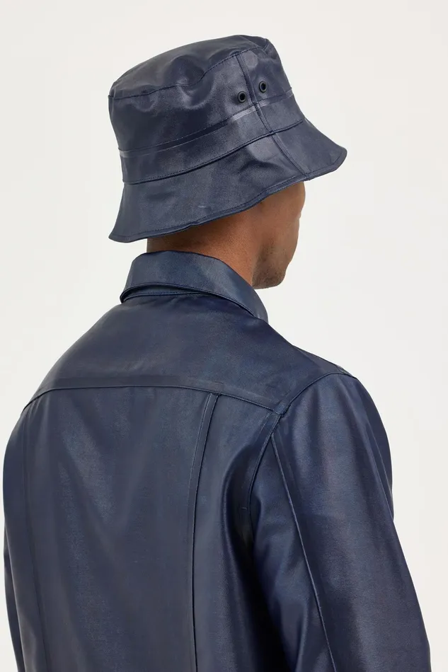Stutterheim Lee X STUTTERHEIM Bucket Hat Aviator Navy Women Bucket Hats
