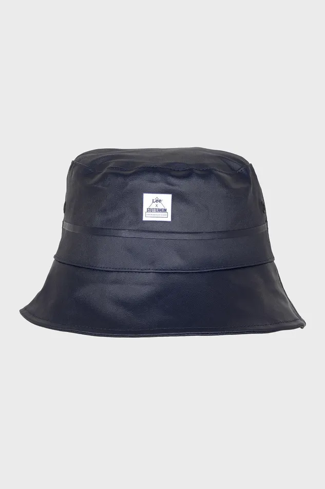 Stutterheim Lee X STUTTERHEIM Bucket Hat Aviator Navy Women Bucket Hats
