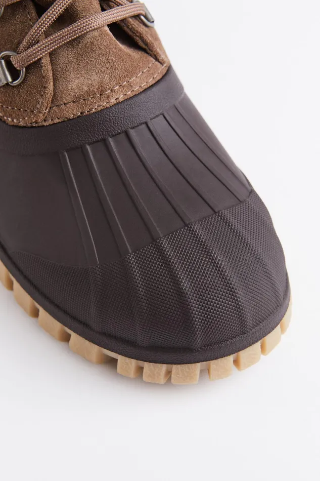 Stutterheim Patrol Boot Suede Tobacco Women Suede Boots