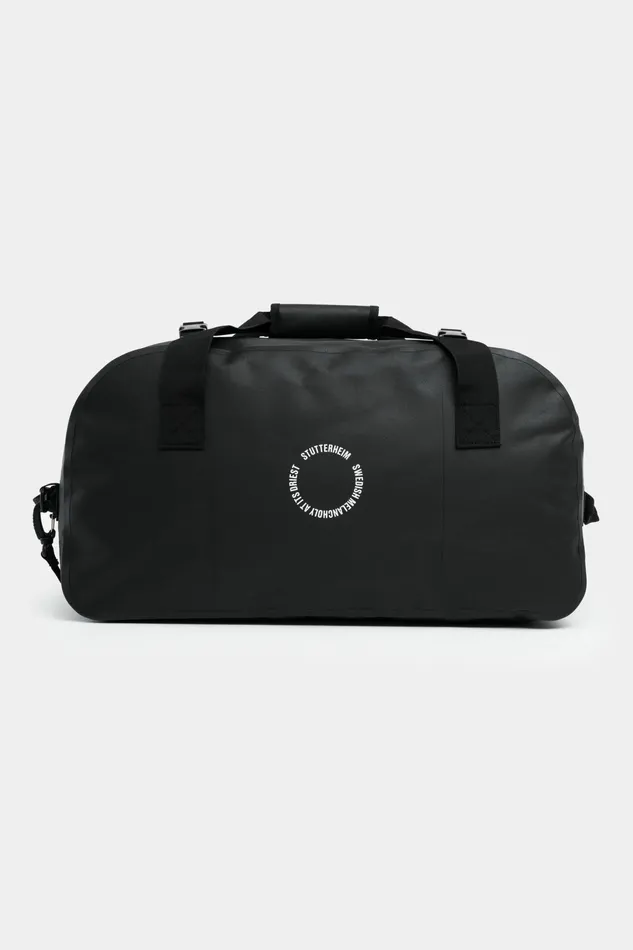Stutterheim Rain Duffel Bag 50L Black Women Weekend Bags
