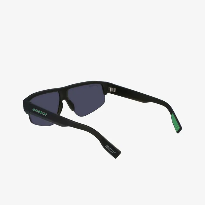 Sunglasses MenWomen Lacoste Unisex Mask Active Sunglasses Matte Grey 022