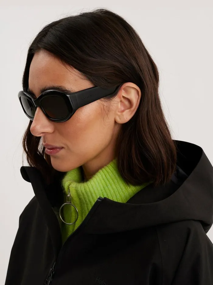 Sunglasses WomenMen Holzweiler Ingrid Frame Black