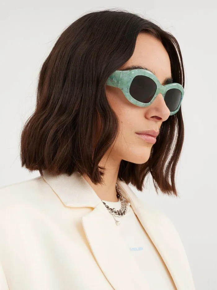 Sunglasses WomenMen Holzweiler Ingrid Frame Mint