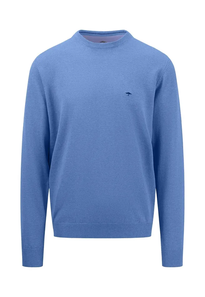 Sweater Men FYNCHHATTON Superfine Cotton ONeck Fine Knitting Sweater Soft Greendusty Lavenderpapayawavedusty Olivenightmalaga