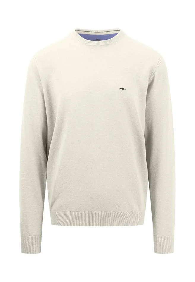 Sweater Men FYNCHHATTON Superfine Cotton ONeck Fine Knitting Sweater Soft Greendusty Lavenderpapayawavedusty Olivenightmalaga