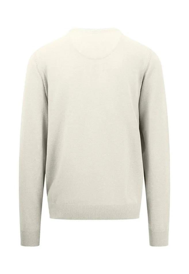 Sweater Men FYNCHHATTON Superfine Cotton ONeck Fine Knitting Sweater Soft Greendusty Lavenderpapayawavedusty Olivenightmalaga