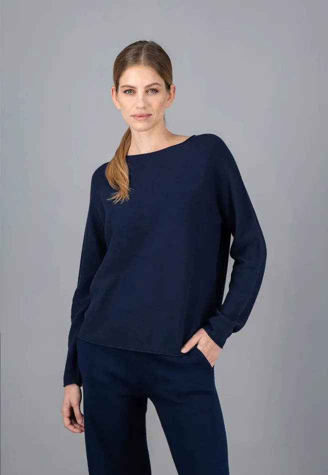 Sweater Women FYNCHHATTON Basic Fine Knit Sweater Navyoffwhitepinksoft Lavenderhot Gingersilver Graysweet Berryblackmystic Purple
