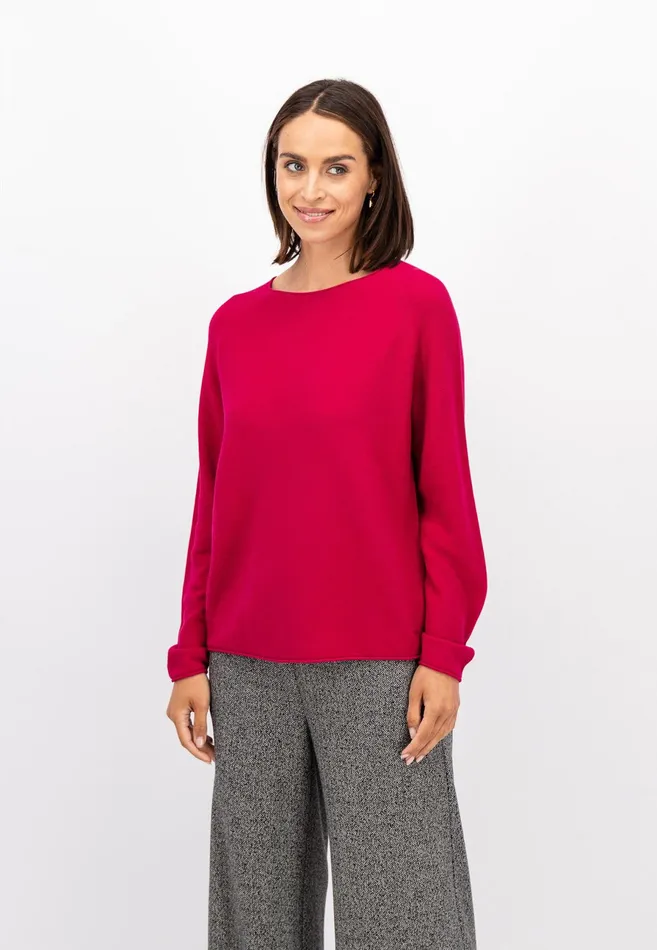 Sweater Women FYNCHHATTON Basic Fine Knit Sweater Navyoffwhitepinksoft Lavenderhot Gingersilver Graysweet Berryblackmystic Purple Sweater Women FYNCHHATTON Basic Fine Knit Sweater Navyoffwhitepinksoft Lavenderhot Gingersilver Graysweet Berryblackmystic Purple
