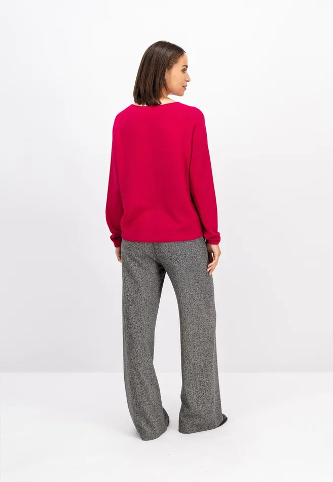 Sweater Women FYNCHHATTON Basic Fine Knit Sweater Navyoffwhitepinksoft Lavenderhot Gingersilver Graysweet Berryblackmystic Purple Sweater Women FYNCHHATTON Basic Fine Knit Sweater Navyoffwhitepinksoft Lavenderhot Gingersilver Graysweet Berryblackmystic Purple