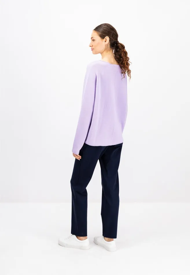 Sweater Women FYNCHHATTON Basic Fine Knit Sweater Navyoffwhitepinksoft Lavenderhot Gingersilver Graysweet Berryblackmystic Purple Sweater Women FYNCHHATTON Basic Fine Knit Sweater Navyoffwhitepinksoft Lavenderhot Gingersilver Graysweet Berryblackmystic Purple