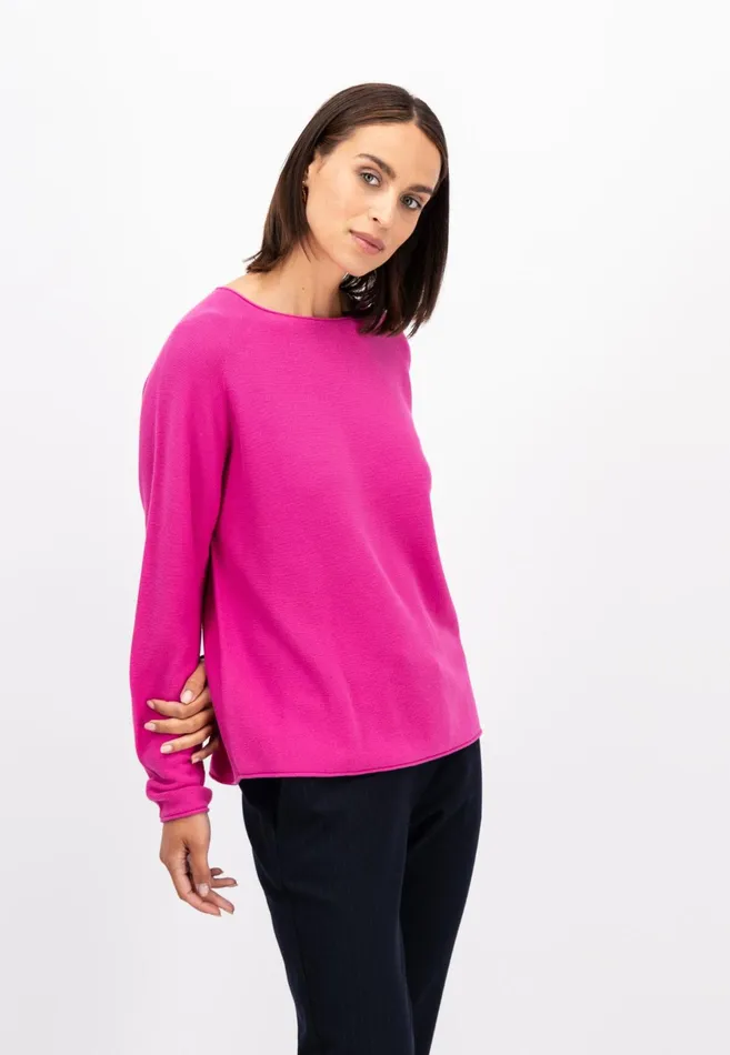 Sweater Women FYNCHHATTON Basic Fine Knit Sweater Navyoffwhitepinksoft Lavenderhot Gingersilver Graysweet Berryblackmystic Purple Sweater Women FYNCHHATTON Basic Fine Knit Sweater Navyoffwhitepinksoft Lavenderhot Gingersilver Graysweet Berryblackmystic Purple