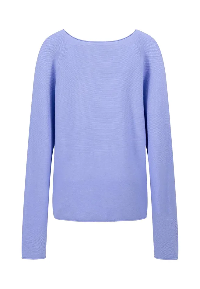Sweater Women FYNCHHATTON Cotton Sweater With Vneckline Faded Lavendermilkelegant Pinkdusty Rosemodern Plumroyal Blueaqua Seablack