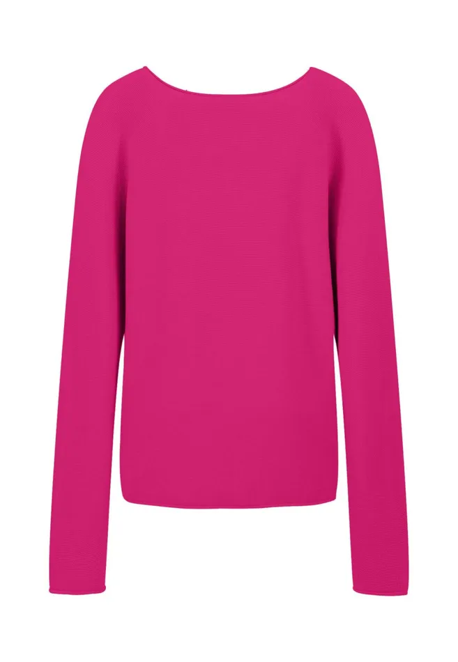 Sweater Women FYNCHHATTON Cotton Sweater With Vneckline Faded Lavendermilkelegant Pinkdusty Rosemodern Plumroyal Blueaqua Seablack