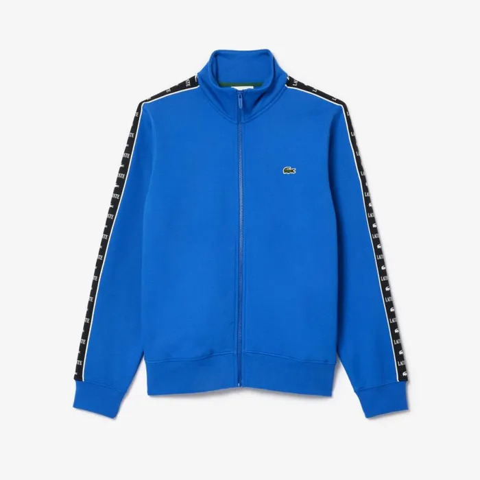 Sweaters and Sweatshirts Men Lacoste Men039s Logo Stripe ZipUp Sweatshirt Ladigue Blue Ixw Sweaters and Sweatshirts Men Lacoste Men039s Logo Stripe ZipUp Sweatshirt Ladigue Blue Ixw