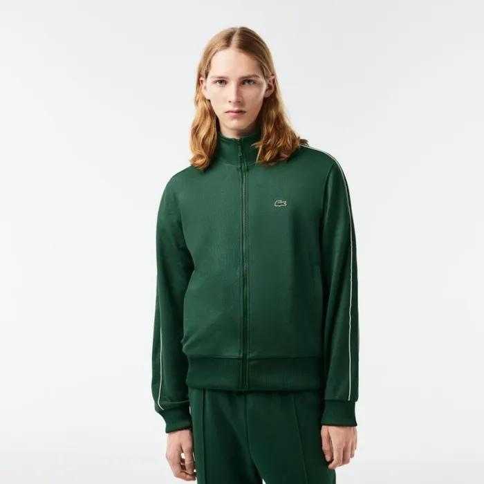 Sweaters and Sweatshirts Men Lacoste Men039s Paris Piqu Track Jacket Pine Green 132 Sweaters and Sweatshirts Men Lacoste Men039s Paris Piqu Track Jacket Pine Green 132