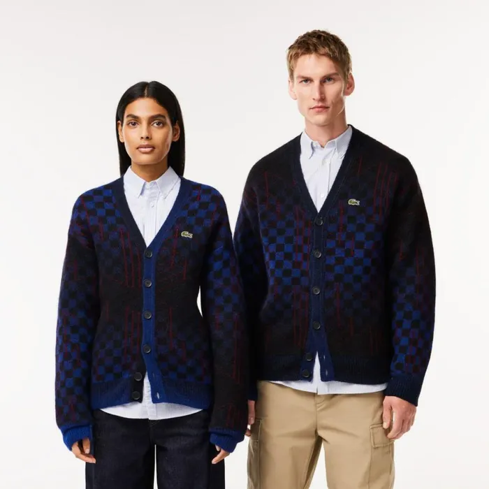 Sweaters and Sweatshirts MenWomen Lacoste Unisex Monogram Motif Alpaca And Wool Cardigan Blue Black Bordeaux Nin Sweaters and Sweatshirts MenWomen Lacoste Unisex Monogram Motif Alpaca And Wool Cardigan Blue Black Bordeaux Nin