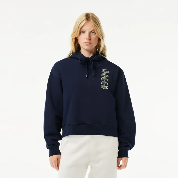 Sweaters and Sweatshirts Women Lacoste Women039s Iconic Croc Hoodie Navy Blue 166 Sweaters and Sweatshirts Women Lacoste Women039s Iconic Croc Hoodie Navy Blue 166