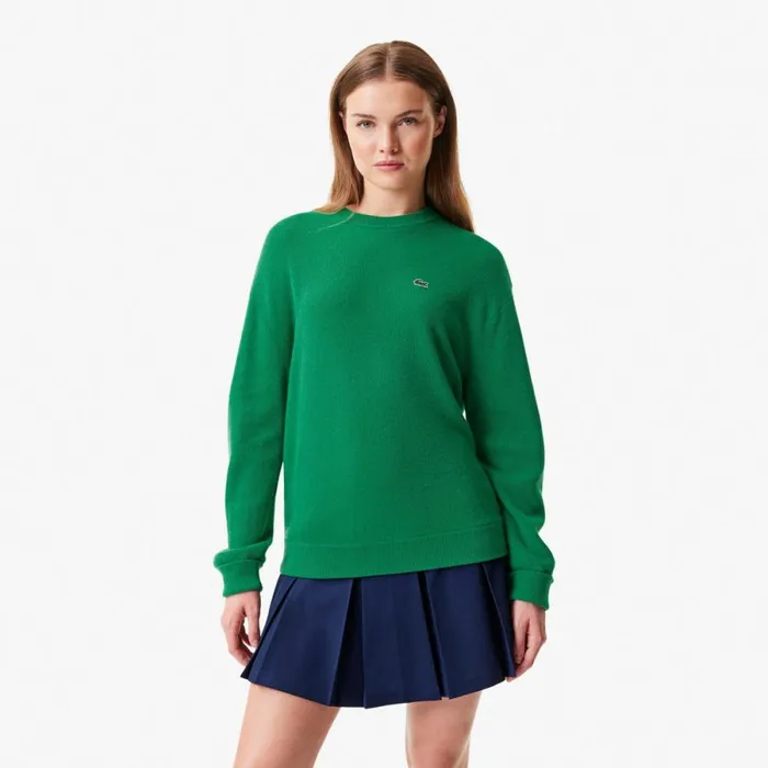 Sweaters and Sweatshirts Women Lacoste Women039s Lacoste X Bandier Cashmere Sweater Rocket Green Cnq Sweaters and Sweatshirts Women Lacoste Women039s Lacoste X Bandier Cashmere Sweater Rocket Green Cnq