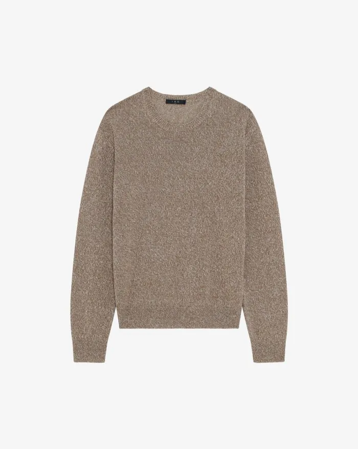Sweaters Men IRO SHAD ROUNDNECK LINENBLEND SWEATER
