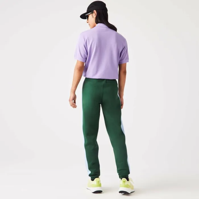 Sweatpants and Trousers Men Lacoste Men039s Contrast Bands Sweatpants Green Blue Dqa