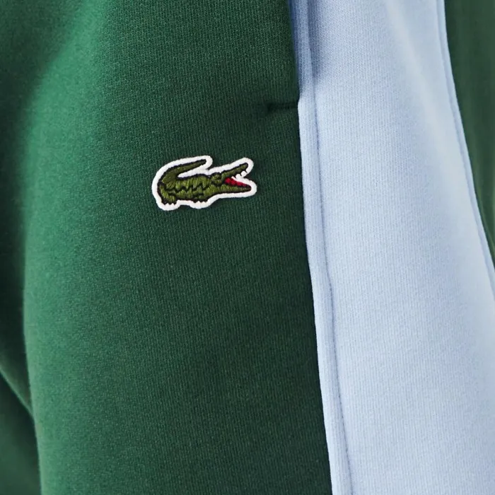 Sweatpants and Trousers Men Lacoste Men039s Contrast Bands Sweatpants Green Blue Dqa