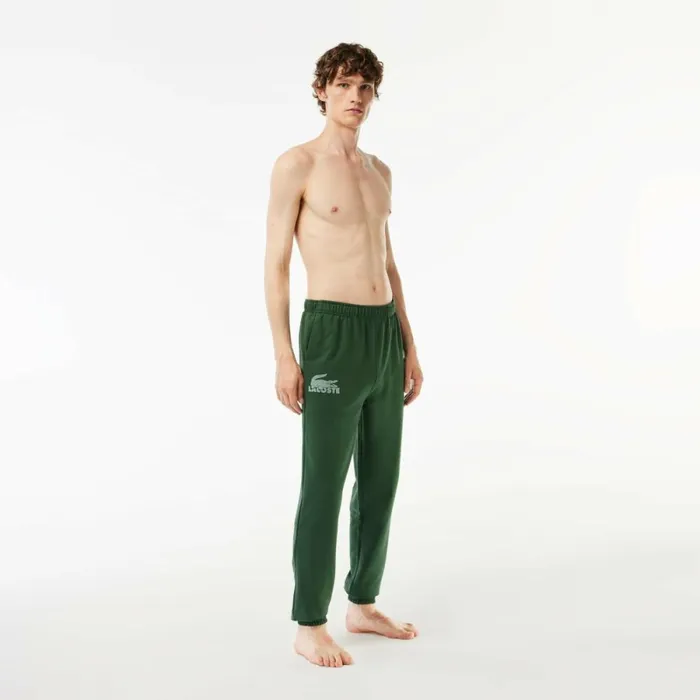 Sweatpants and Trousers Men Lacoste Men039s Cotton Fleece Lounge Joggers Dark Green Green Riv Sweatpants and Trousers Men Lacoste Men039s Cotton Fleece Lounge Joggers Dark Green Green Riv