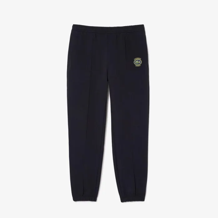 Sweatpants and Trousers Men Lacoste Men039s Piqu Sweatpants Abysm Blue Hde