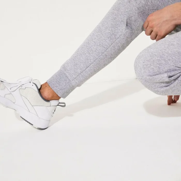 Sweatpants and Trousers Men Lacoste Men039s SPORT Fleece Tennis Sweatpants Grey Chine Cca