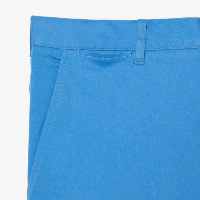 Sweatpants and Trousers Men Lacoste Men039s Stretch Cotton Slim Fit Pants Ethereal Blue L99