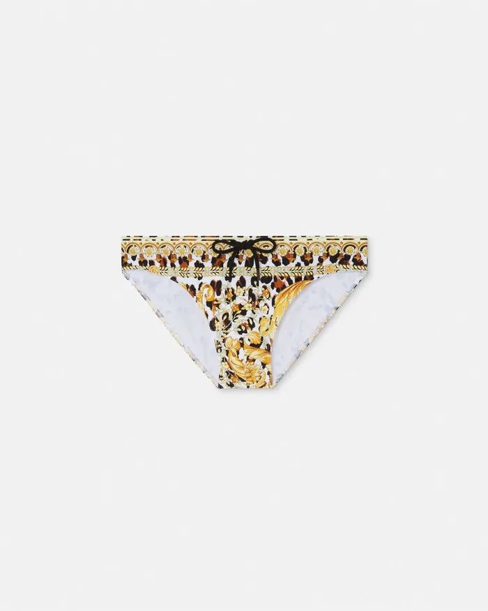 Swimwear Men Versace Wild Barocco Swim Briefs Print
