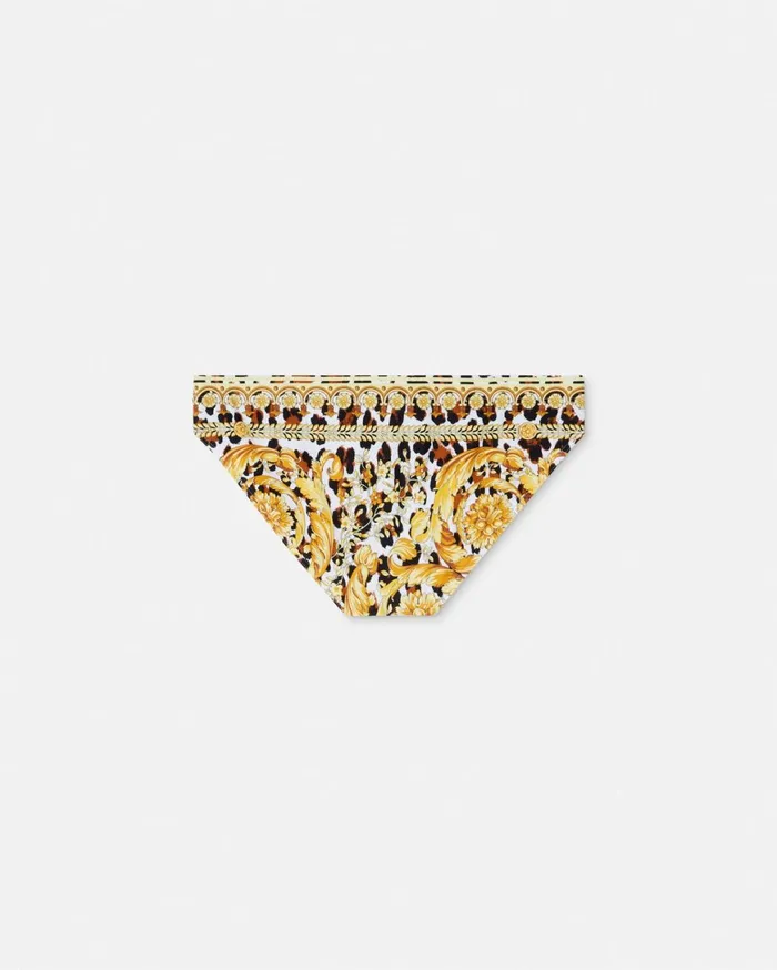 Swimwear Men Versace Wild Barocco Swim Briefs Print