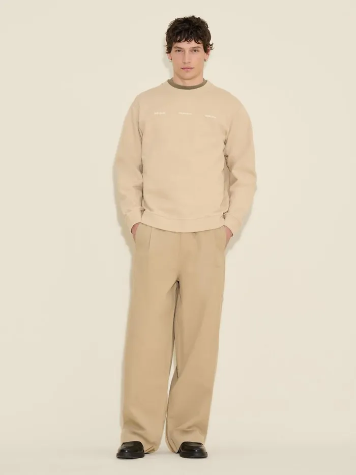 Tshirts and Sweats Men Holzweiler Duke National Crew Sand