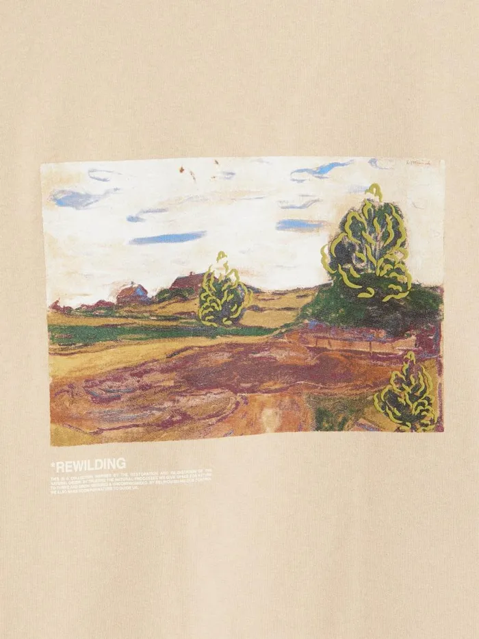 Tshirts and Sweats Men Holzweiler Duke National Crew Sand