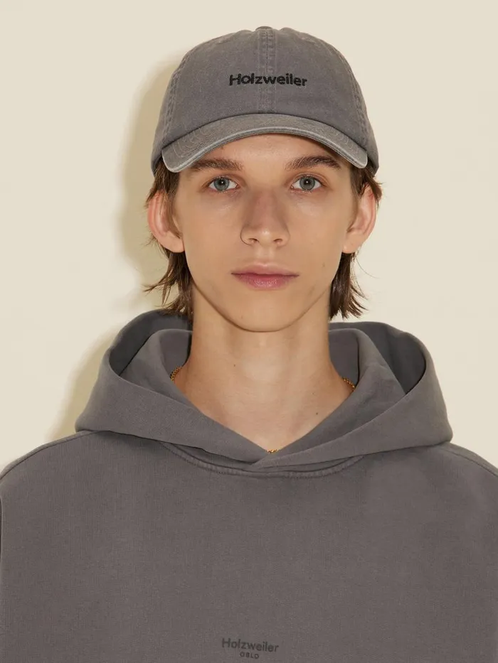 Tshirts and Sweats Men Holzweiler M Paradise Oslo Hoodie Grey