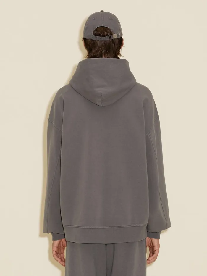 Tshirts and Sweats Men Holzweiler M Paradise Oslo Hoodie Grey