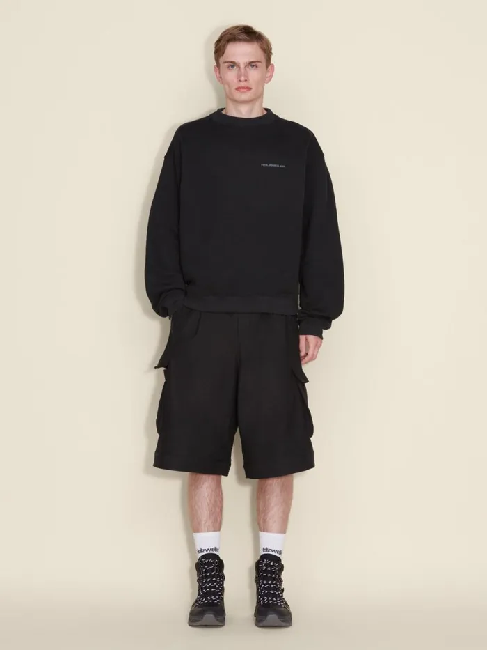 Tshirts and Sweats Men Holzweiler Resolution Crew Black