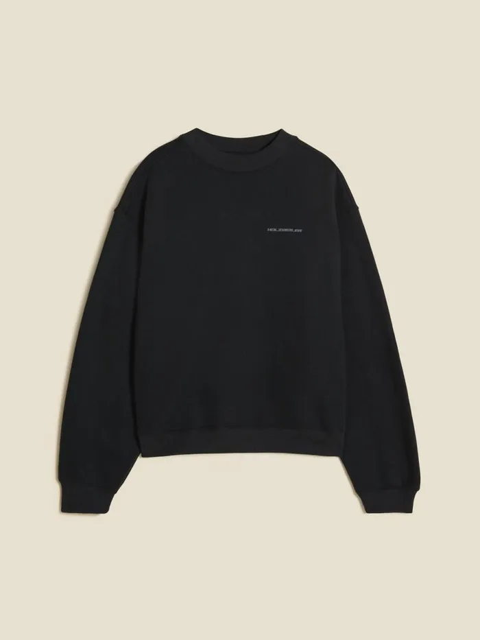 Tshirts and Sweats Men Holzweiler Resolution Crew Black