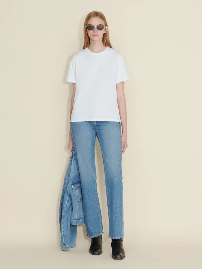 Tshirts and Sweats Women Holzweiler W Regular Tee White