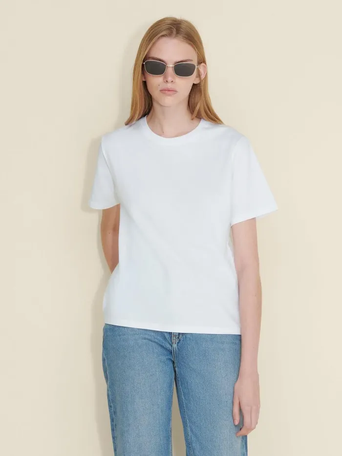 Tshirts and Sweats Women Holzweiler W Regular Tee White