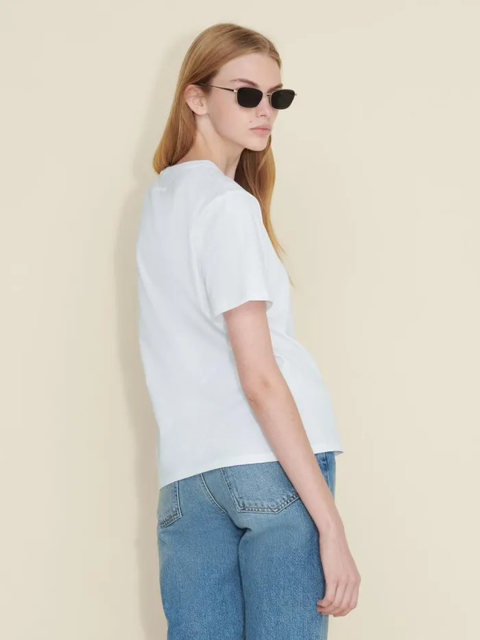 Tshirts and Sweats Women Holzweiler W Regular Tee White