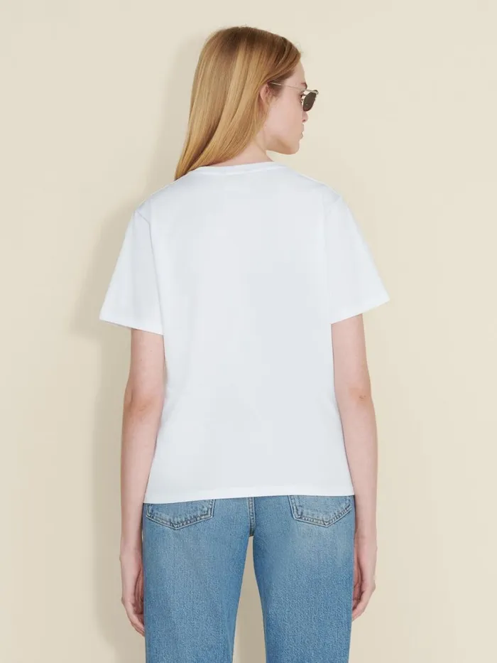 Tshirts and Sweats Women Holzweiler W Regular Tee White