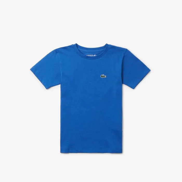 TShirts and Tops Kids Lacoste Kids039 SPORT Breathable Cotton Blend TShirt Ladigue Blue Ixw