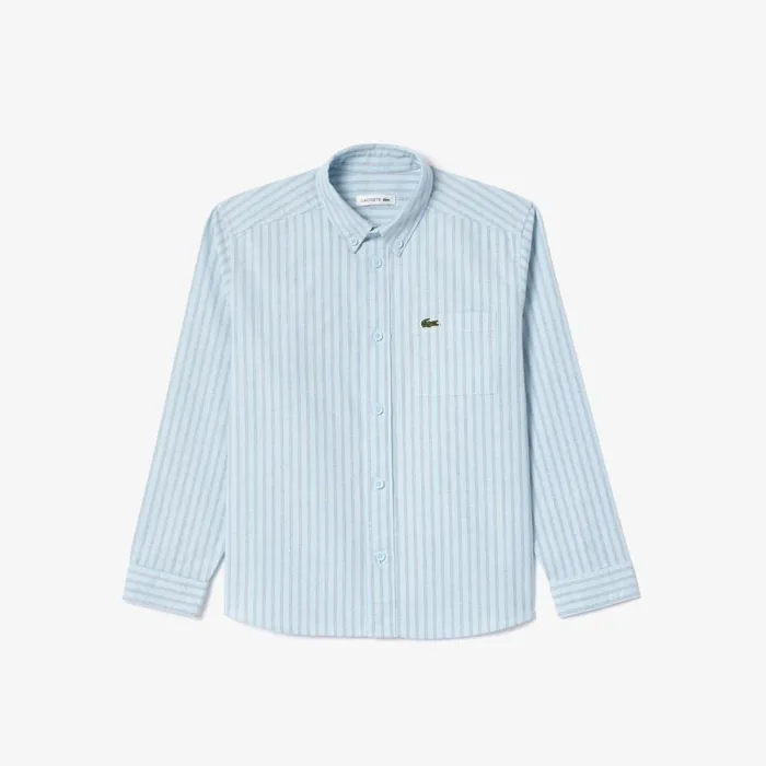 TShirts and Tops Kids Lacoste Kids Contrast Pocket Shirt Light Blue White Navy Blue Inx TShirts and Tops Kids Lacoste Kids Contrast Pocket Shirt Light Blue White Navy Blue Inx