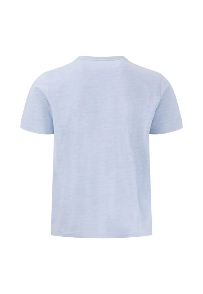 Tshirts Men FYNCHHATTON Tshirt CasualFit With A Round Neckline Summer Breezestrong Bluenavynew Offwhite