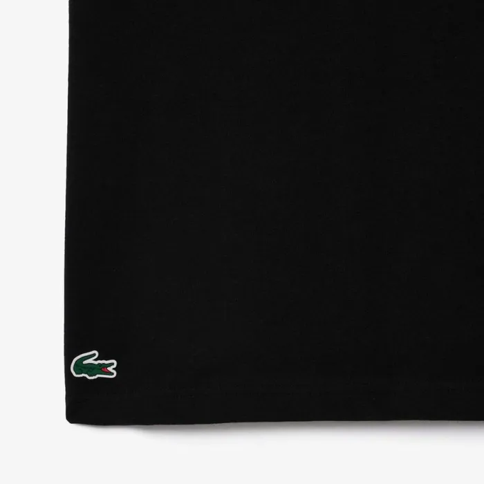 TShirts Men Lacoste Men039s UltraDry Printed Sport TShirt Black 031