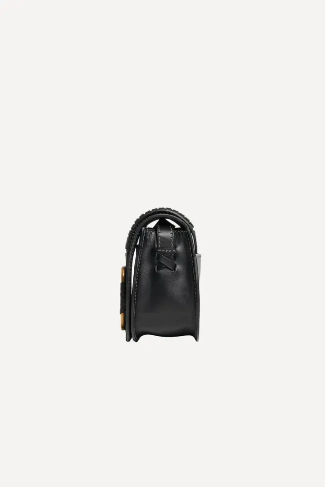 TeddySmall Calfskin Leather Shoulder Bag Shoes and Accessories Baandsh Bags