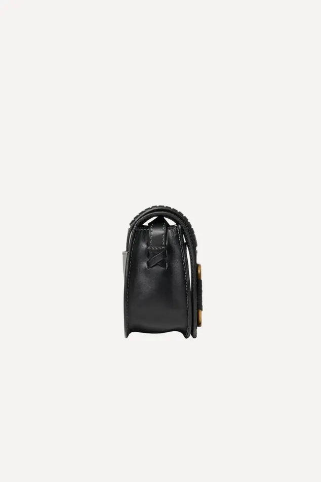 TeddySmall Calfskin Leather Shoulder Bag Shoes and Accessories Baandsh Bags