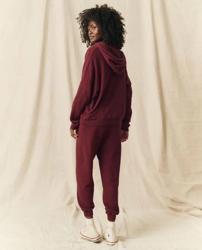 Tees and Sweats The Great The Teammate Hoodie Mulled Wine