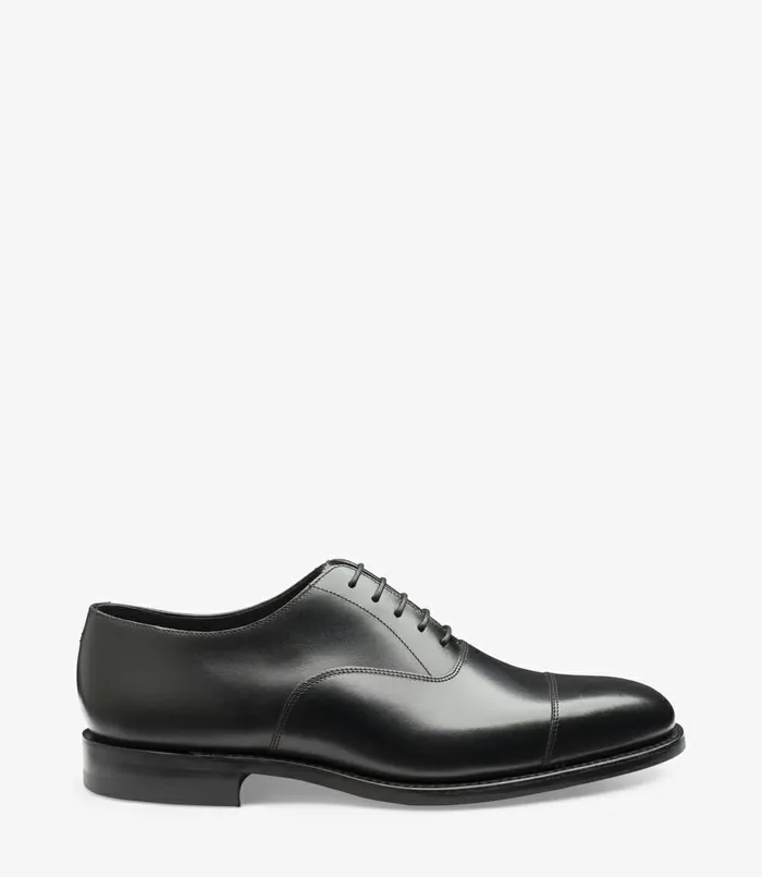 Toe Caps Men Aldwych Black Loake