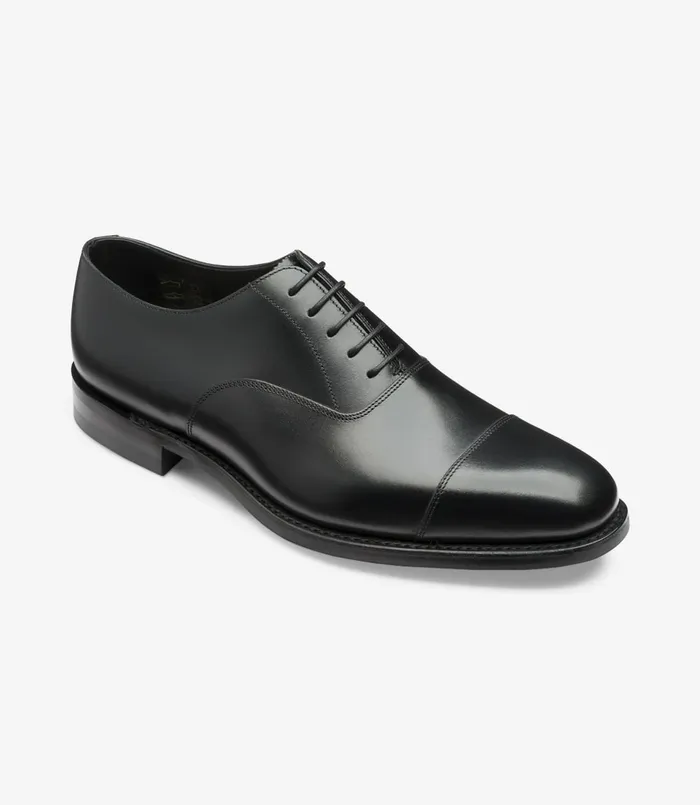 Toe Caps Men Aldwych Black Loake Toe Caps Men Aldwych Black Loake